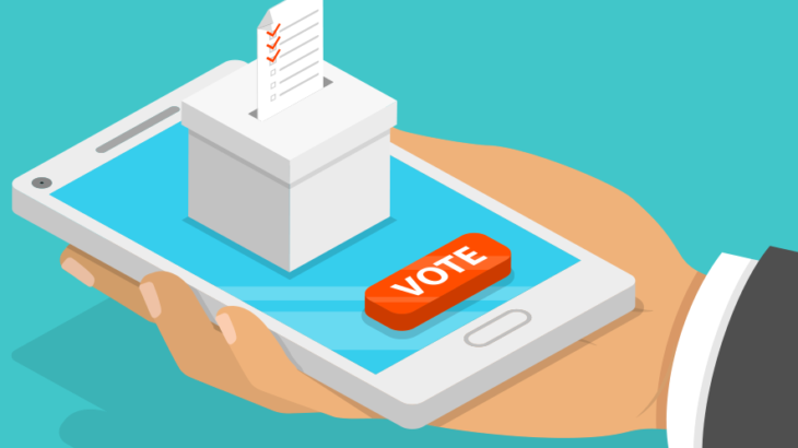 ブロックチェーンを活用した投票システムVoatzによる投票実施の結果90％が満足と回答